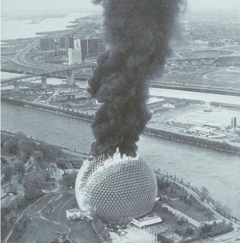 burning dome